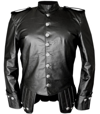 Black Leather Doublet (Black Leather)